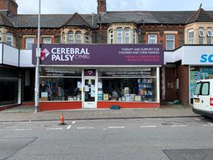 external shot of charity shop